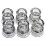 Transparent Glass Candle Holder for Candles