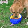 Travel Outdoor Portable Pet Dog Water Bowl Waterproof Collapsible Dog Bowl