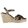 Trending Products Black Slip-On Platform Espadrille Shoes All Types Espadrilles Shoes