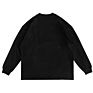 Tshirt Long Sleeve Black Tshirt Men Heavyweight Vintage Washed Shirt