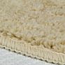 Tufted Living Room Mat Non-Skid Absorbent Bathroom Floor Mat Gradient Microfiber Oval Bath Mat