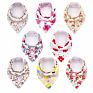 Ultra Soft 100% Organic Cotton Dinosaur Bandana Baby Drool Bib Cotton Baby Bibs