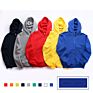 Unisex Adult Blend Fleece Full Zip Hooded Sweatshirt Top