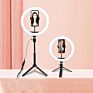 Usb Portable Makeup Phone Mini Selfie Fill Led Ring Light with Tripod Stand