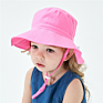 Uv Protection Toddler Baby Girl Travel Bucket Beach Sun Hat with String