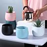 Vase Plant Pots Planter Indoor Luxury Gold Wedding Gift Couples Cup Ceramic Pot Flower