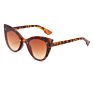 Vendors Large Superimpose Lens Frame Oversize Woman Shade Cat Eye Sunglasses