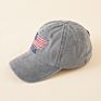 Vintage Personality Embroidered Baseball Hat American Flag Washed Sport Trucker Hat