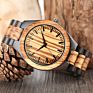 W0378 Price Oak Wood Watch In