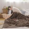 Waffle Flannel Crystal Velvet Throw Blanket Soft Plush Baby Kids Blanket as Fuzzy Plush Cover Bedshee Cover Blanket Soft Warmth
