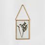 Wall Decorations for Home Rustic Metal Wall Hanging Double Sides Glass Picture Photo Frame for Living Room Art Frame