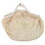 Washable Reusable Cotton Mesh String Shopping Bags Fruit Vegetable Produce Organic Mesh Tote Bags