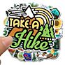 Water Bottles Outdoor Fishing Nature Stickers Camping Adventure Stickers for Yeti Cooler Stickers and Decals 50Pcs