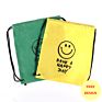 Waterproof Promotion Drawstring Gym Bag Backpack Cinch Bag with Logo