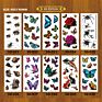 Waterproof Women Men Kids Temporary Tattoo Stickers Arm 3D Tattoo Sticker