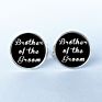 Wedding Cufflinks Shirt Cufflinks round Clip Groom Groomsmen Gifts - Groom Cufflinks