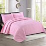 White Cotton Embroidery Bedspread Three Pieces Bedding Set Bed Spread King Size