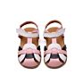 White Kid's Princess Sandals Toddler Girls Flat Sandals
