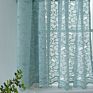 White Lace Sheer Kitchen Curtains Set Modern Kitchen Curtains