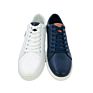 White Lace up Men Sneakers