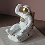 Wholesales Resin Astronaut Figurine Bookend Library Decoration Sculpture for Promotional