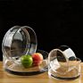 Wide Glass Cylinder Vase