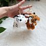 Wild Animal Tiger Plush Toy Keychain Stuffed Animal Keychain Toy Promotional Gift