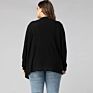 Women Fall Clothes Casual plus Size Cardigan Long Sweater Tops