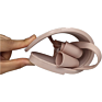 Women Flip-Flops Pearls Bow Sandals Beach Flat Rivets Rain Jelly Gold Pearls
