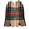 Women Gloves Touch Screen Thick Warm Adult Hand Outdoor Mittens Plaid Gloves