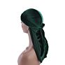 Women Men Plain Polyester Du Rags Turban Bigger and Thicker Plain Solid Velvet Durag Durags for Men