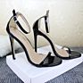 Women Style Heels Stilettos Sandals Shoes in Stock Pumps Square Toe Zl0922