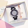 Women Watch Ladies Watches Diamond Flower Wristwatches for Girls Trend Clock for Female