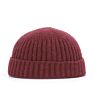 Womens Beanie Hat Warm Autumn Women Wool Knit Beanie Cap Cuff Beanie Watch Cap for Girls Spring Skull Hats for Female Bonnet