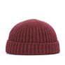 Womens Beanie Hat Warm Autumn Women Wool Knit Beanie Cap Cuff Beanie Watch Cap for Girls Spring Skull Hats for Female Bonnet