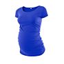 Women's Maternity Block Tops Short Sleeve T-Shirts Blouses for Breastfeeding Friendly