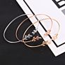 Women's Open Olive Branch Bracelet Bangle for Girls