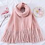 Womens Warm Long Shawl Wraps Large Scarves Knit Cashmere Feel Warm Scars