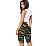 Women's Yoga Camo Biker Shorts Legging