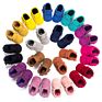 Baby Soft Flock Tassel Moccasins