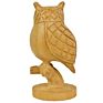 Wooden Handicraft Wooden Owl Figurine Statues