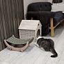Summer cat cage Vi wood Cat house Ossoncat house wooden
