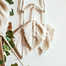 Woven Tapestry Room Wall Art Handmade Dream Catchers Ins Macrame Star Leaf Wall Hanging Home Decor