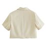 Xz429 Spring Women's Breasted Suit Solid Color Casual Wear Blazer Traje 6