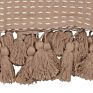 Yarn Craftsman Soft Acrylic Hand Woven Kadin Throw Tassel Blanket