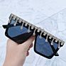 Yiding Squared Uv 400 Protection Rhinestone Oversized Shades Diamond Sunglasses Women Sun Glasses Shades with Rhinestones