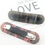 Yiyi Elliptical Acetate Barrettes French Barrette Clips Geometric Barrettes for Girls