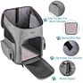 Ytonet Dog Backpack Pet Carrier Bag with Mesh for Small Dogs Cats Puppies Comfort Hiking Travel Camping Pet Backpack For