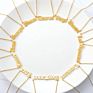 Zodiac Croc Charm Gold Necklace Choker Zodiac Jewelry Collares De Acero Inoxidables Jewelry for Womans Indians