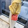 Zogift Trend Pu Leather Glitter Kids Mini Bucket Bag Cute Girl Sequin Cross Shoulder Chain Bag